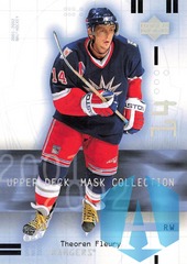 2001 Upper Deck Mask Collection #63 Theoren Fleury New York Rangers